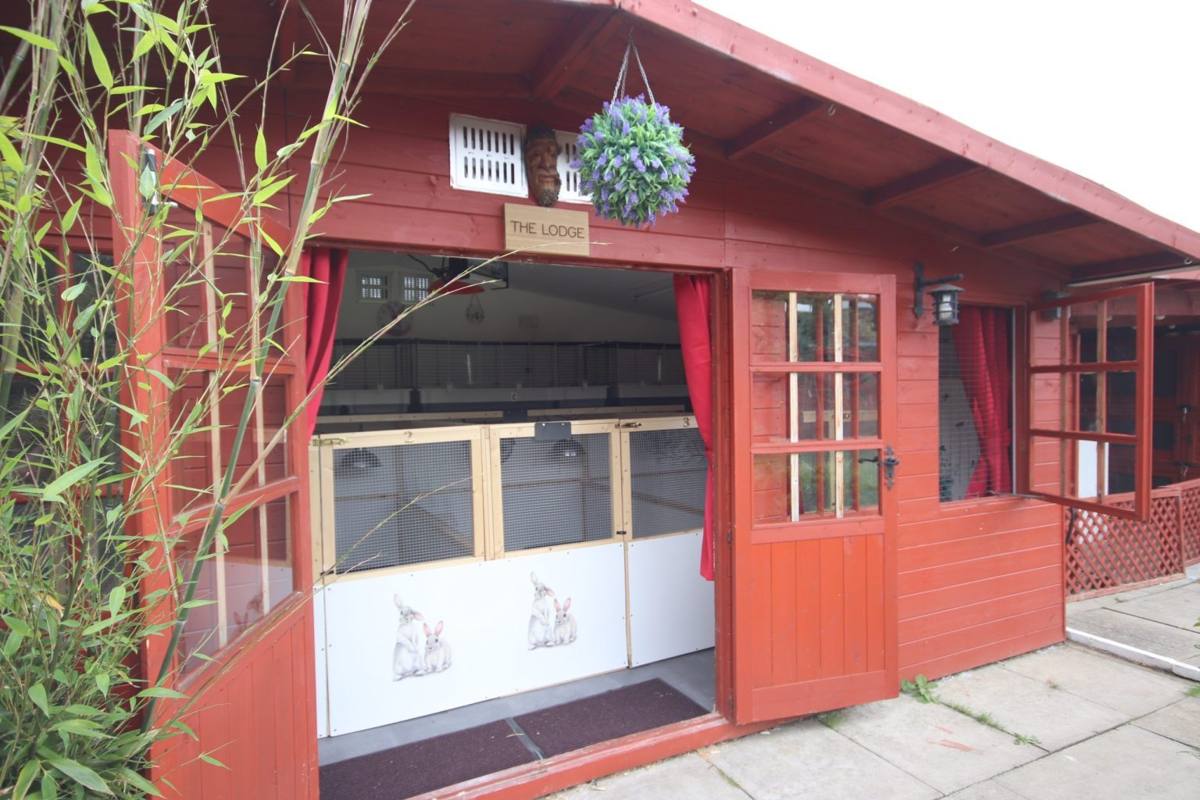 The Lodge from outside